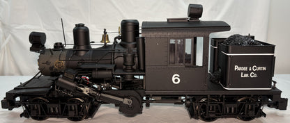 Bachmann 81180 Pardee & Curtin Lumber Climax Steam Locomotive #6