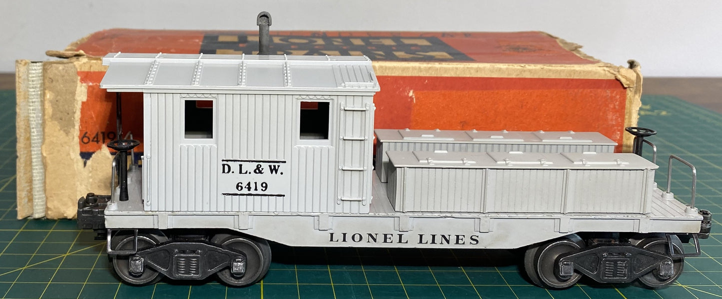 Lionel Post War 6419 Work Caboose