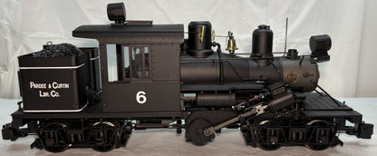 Bachmann 81180 Pardee & Curtin Lumber Climax Steam Locomotive #6
