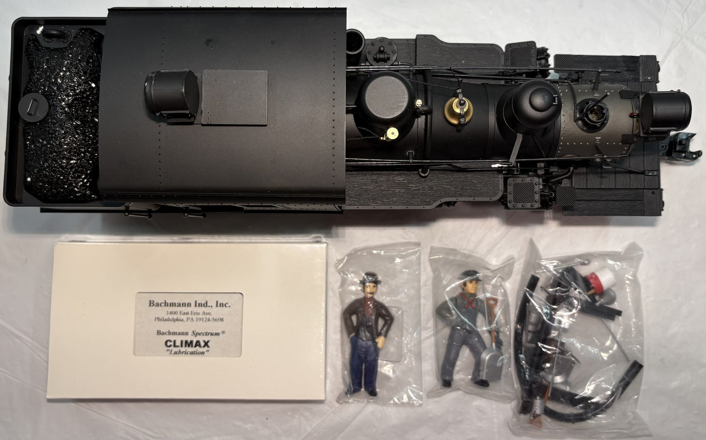 Bachmann 81180 Pardee & Curtin Lumber Climax Steam Locomotive #6