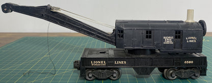 Lionel Post War 6560 Bucyrus Erie Crane