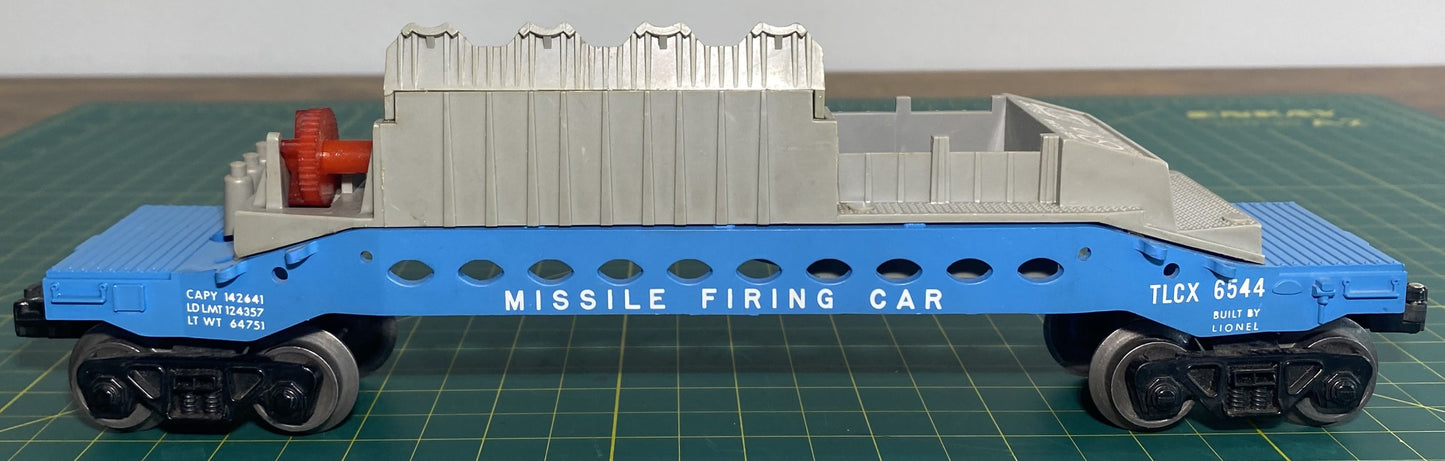 Lionel Post War 6544 Missile Firing Car