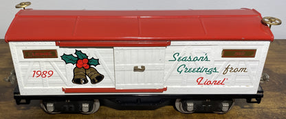 Lionel 6-13601 Seasons Greetings Christmas Car 1989