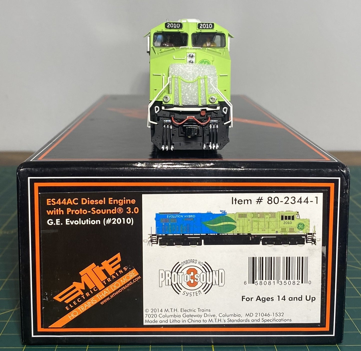 MTH 80-2344-1 G.E. Evolution ES44AC Diesel Engine w/Proto-Sound 3.0
