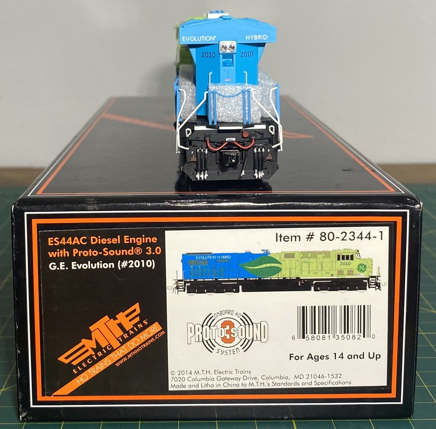 MTH 80-2344-1 G.E. Evolution ES44AC Diesel Engine w/Proto-Sound 3.0