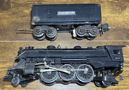 Lionel Post War #1666 Steam Locomotive 2689W Tender