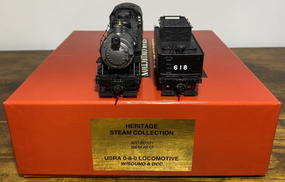 PROTO 2000 Heritage 920-60101 0-8-0 Boston & Maine Steam Locomotive w/DCC