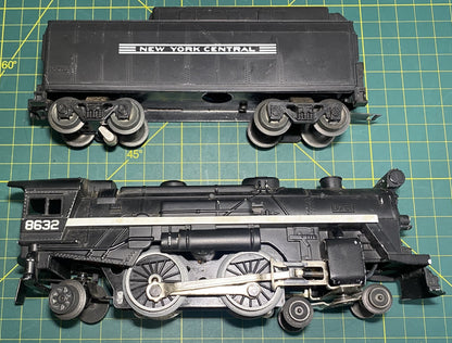 Lionel #6-8632 Pennsylvania Flyer (4-4-2 Steam Loco #8632) in the Tender