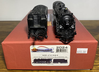 Broadway Limited 2024 HO New York Central Paragon2™ Steam J1d 4-6-4 #5277