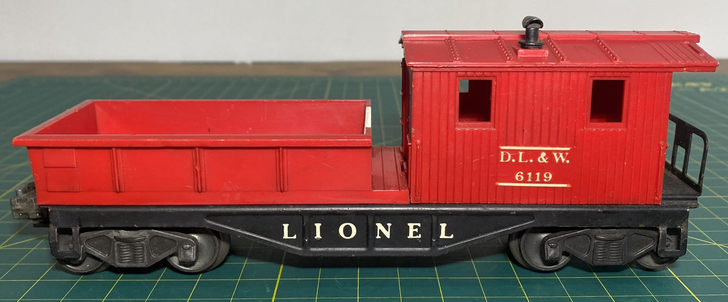 Lionel Post War 6119 Work Caboose