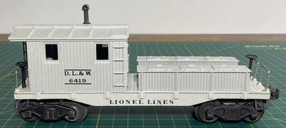 Lionel Post War 6419 Work Caboose DL&W