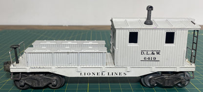 Lionel Post War 6419 Work Caboose DL&W