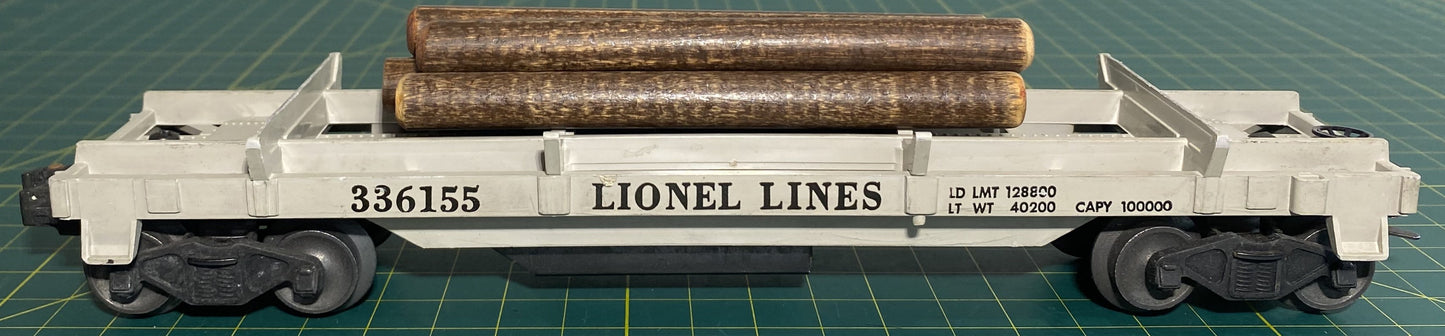 Lionel Post War 3361 Flat Car w/Load