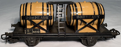 Märklin 4510 HO Scale Bordeaux Wine Wagon Double Barrel