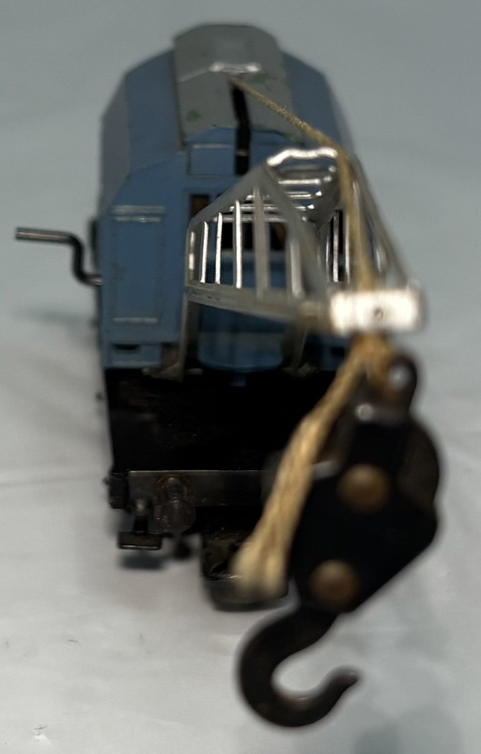 Märklin 4611 HO Scale Marklin Mobile Crane Krupp Ardelt Blue Western Germany