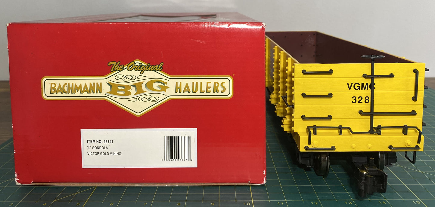 Bachmann Big Hauler 93747 Wood Gondola Victor Gold Mining