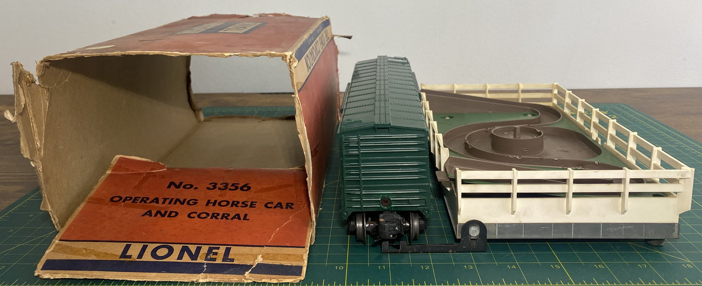 Lionel 3356 Post War Operating Horse Corral