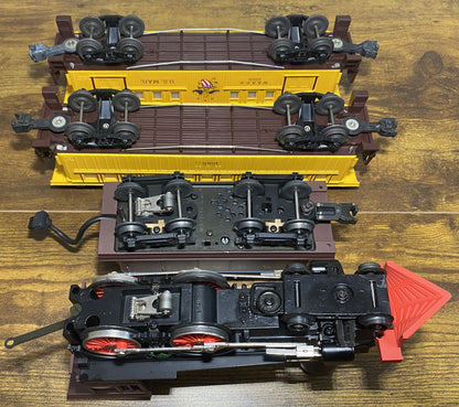 MTH 30-1135-1 Texas LOCO 49, Tender X2864, Baggage Car #1866 and Passenger Car #1865