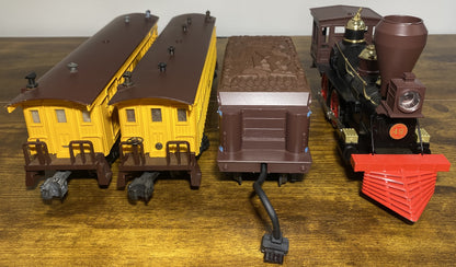 MTH 30-1135-1 Texas LOCO 49, Tender X2864, Baggage Car #1866 and Passenger Car #1865