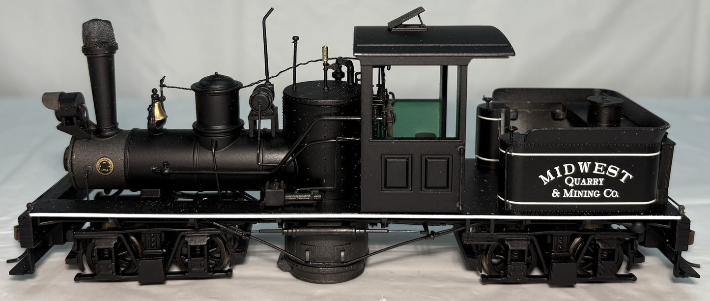Spectrum 25661 Bachmann 25661 On30 Midwest Quarry & Mining Co. Two-Truck Shay Steam Locomotive
