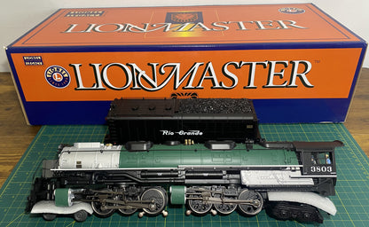 Lionel 6-82697 Rio Grande LEGACY LionMaster Challenger 4-6-6-4 Steam Locomotive #3989