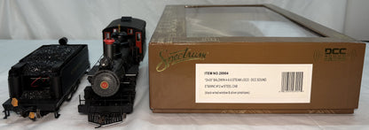 Bachmann Spectrum 28904 On30 Eastern Tennessee & Western N Carolina 4-6-0 Steel Cab #12
