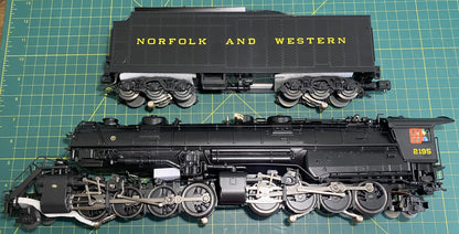 Lionel 6-82342 Norfolk & Western LEGACY 2-8-8-2 Y6b Steam Locomotive #2195