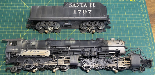 Lionel Weathered Santa Fe LEGACY USRA 2-8-8-2 Y-3 Steam Locomotive #1797
