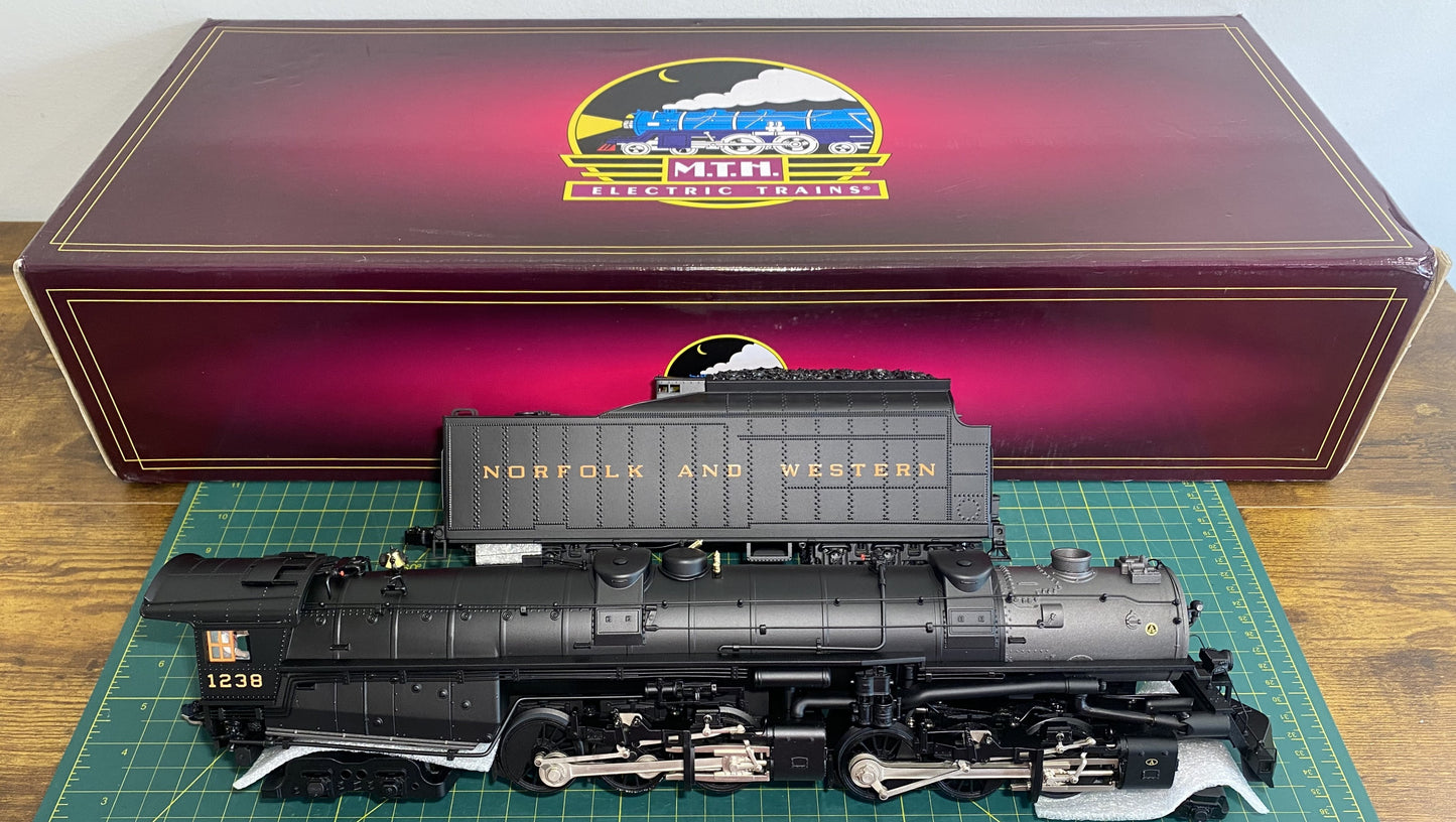 MTH 20-3615-1 Premier Norfolk & Western 2-6-6-4 Class A Steam Engine w/Proto-Sound 3.0