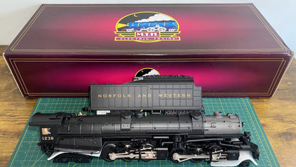 MTH 20-3615-1 Premier Norfolk & Western 2-6-6-4 Class A Steam Engine w/Proto-Sound 3.0
