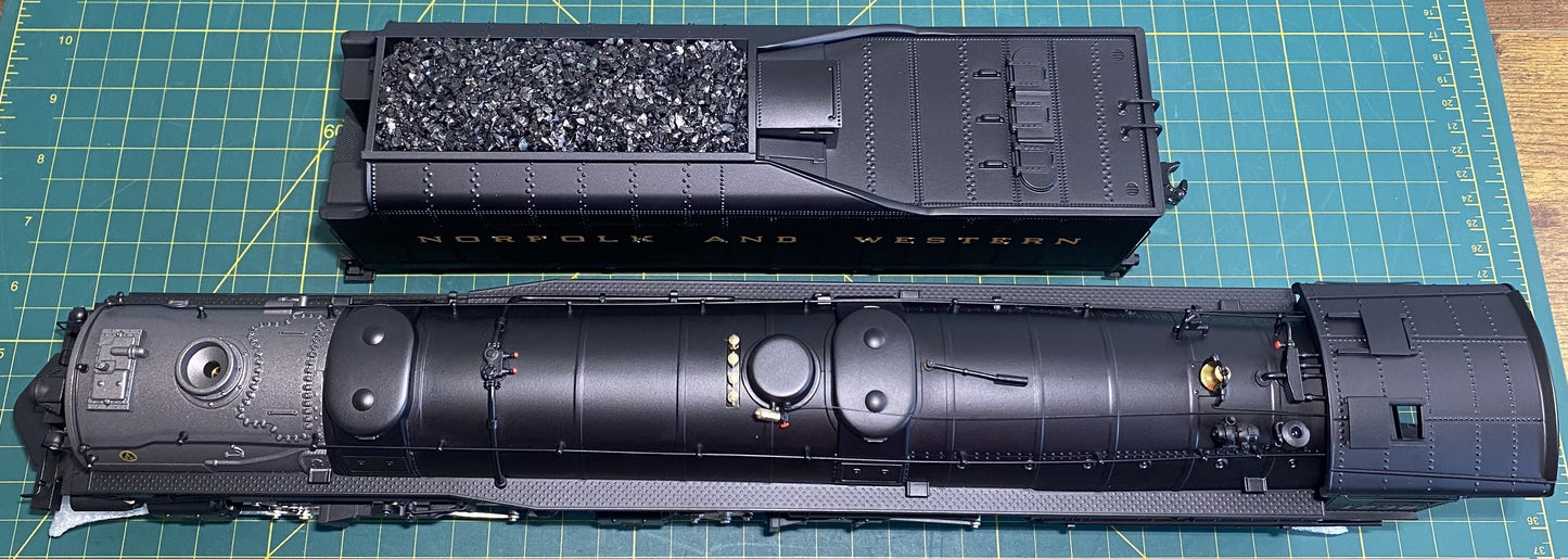 MTH 20-3615-1 Premier Norfolk & Western 2-6-6-4 Class A Steam Engine w/Proto-Sound 3.0