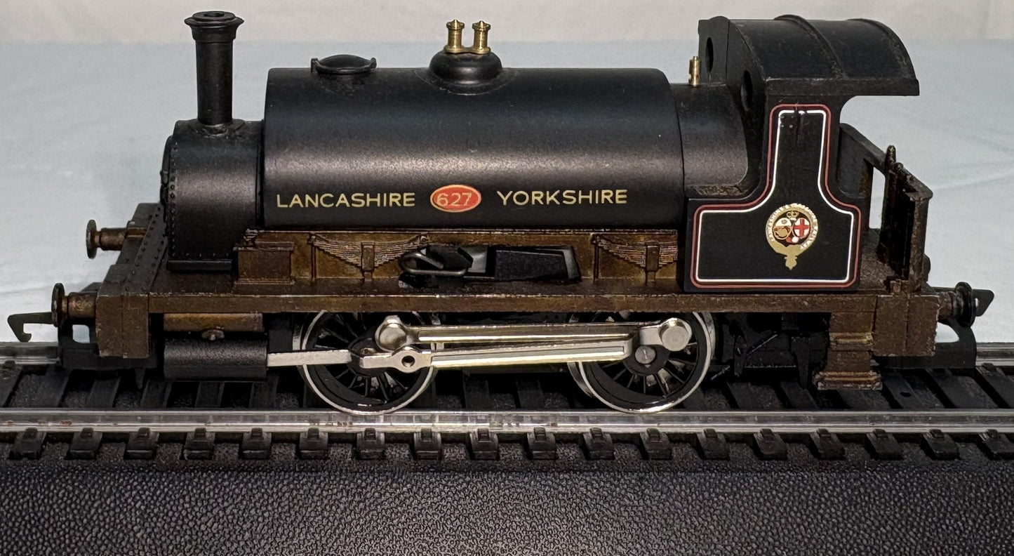 Hornby R150 Class 0F Lancashire Yorkshire Pug Steam Saddle Tank Loco #627