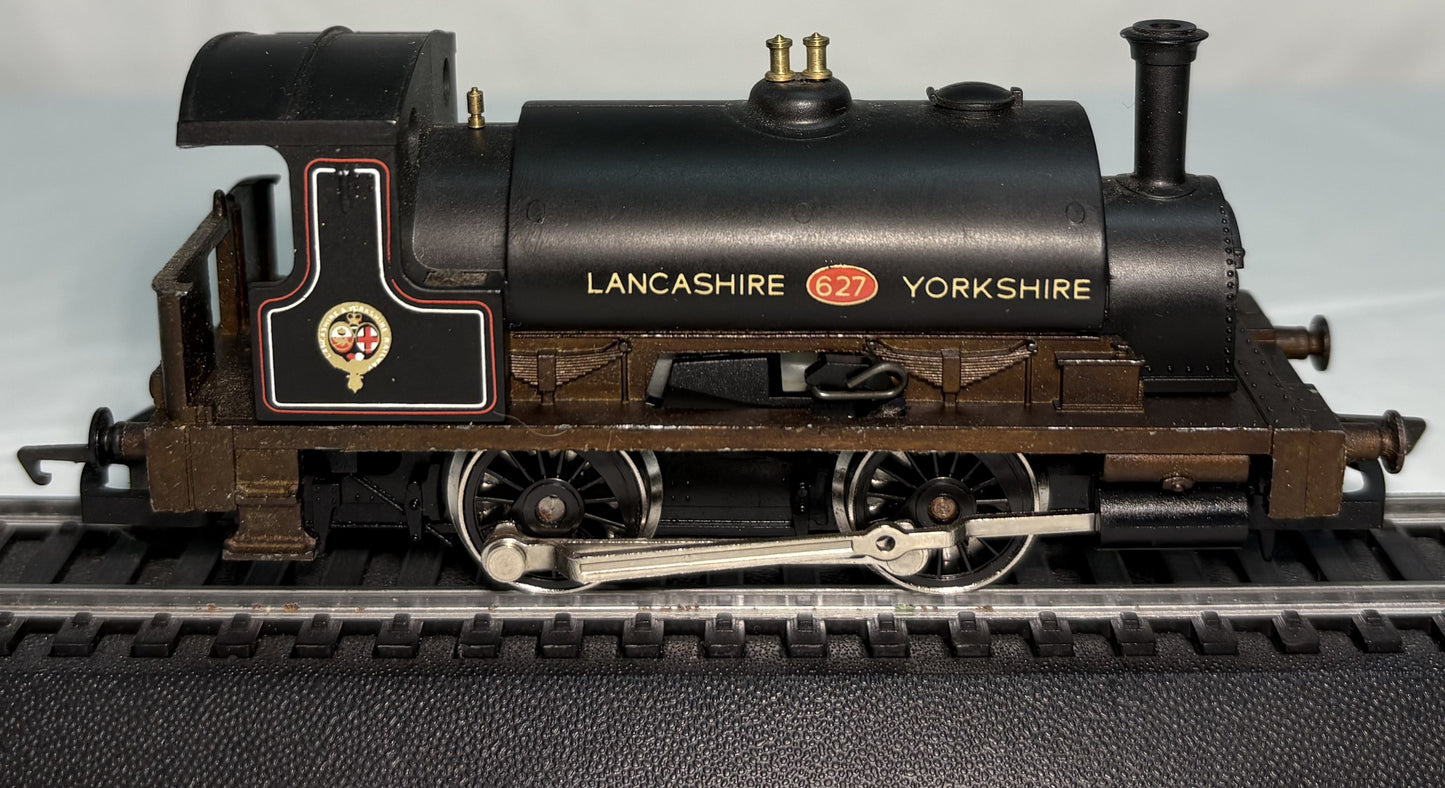 Hornby R150 Class 0F Lancashire Yorkshire Pug Steam Saddle Tank Loco #627