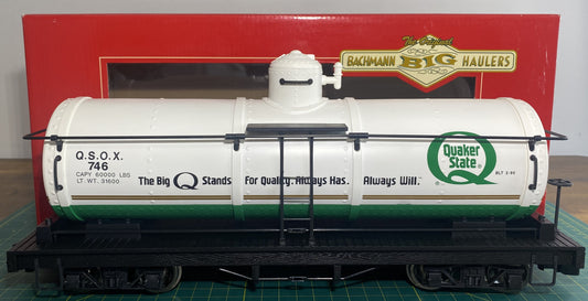 Bachmann Big Hauler 93436 Quaker State Tank Car