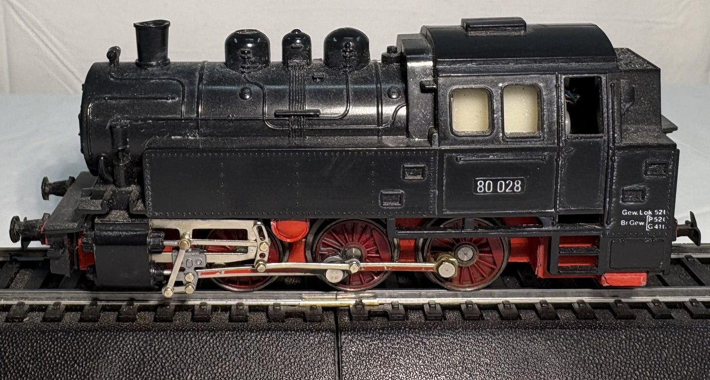 Märklin 80 028 HO Scale BR 80 0-6-0T Steam Tank Locomotive DB