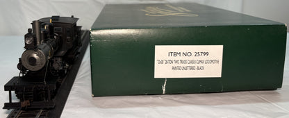 Bachmann Spectrum 25799 Unlettered 28-Ton Two Truck Class B Climax Steam