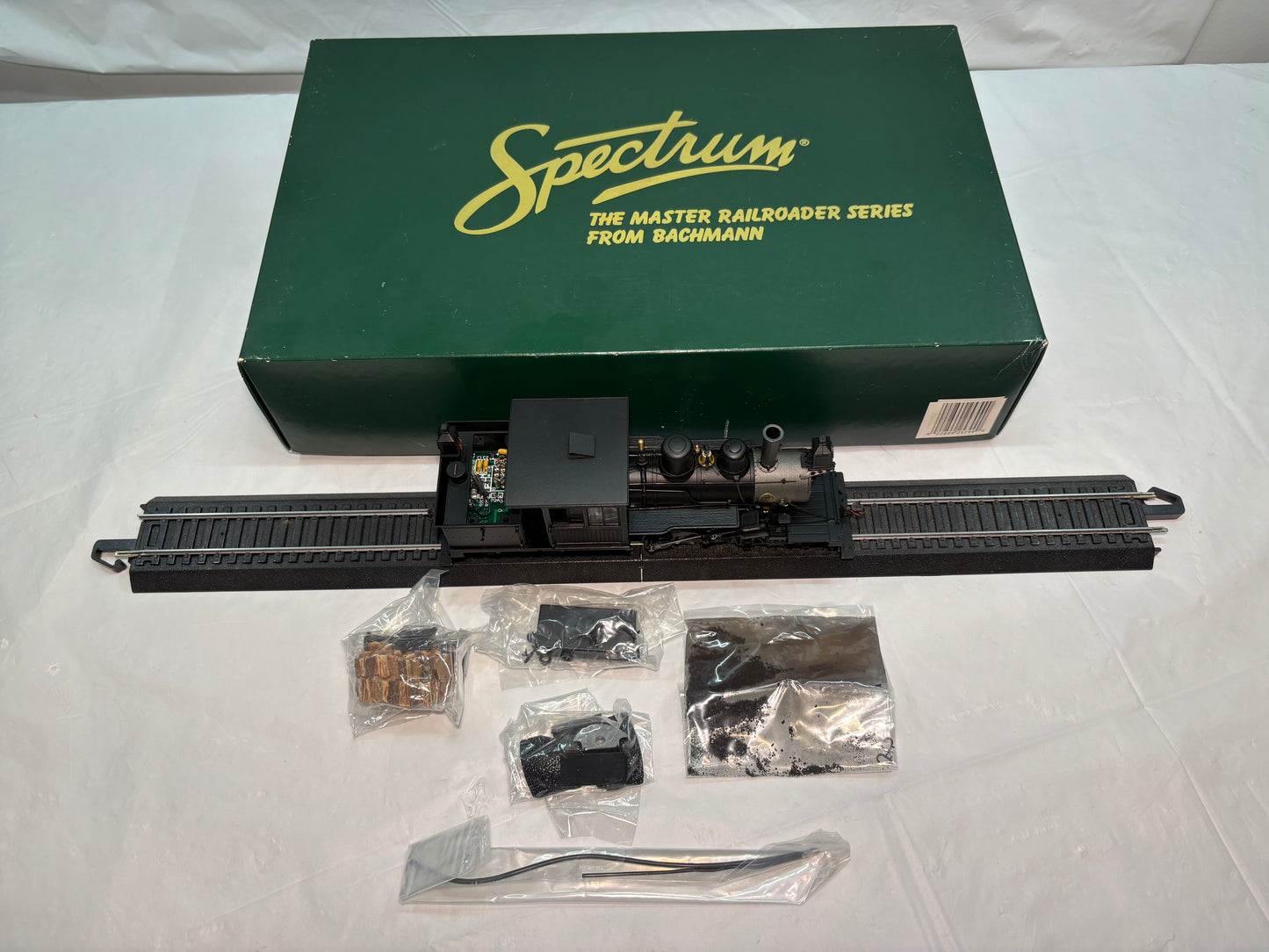 Bachmann Spectrum 25799 Unlettered 28-Ton Two Truck Class B Climax Steam