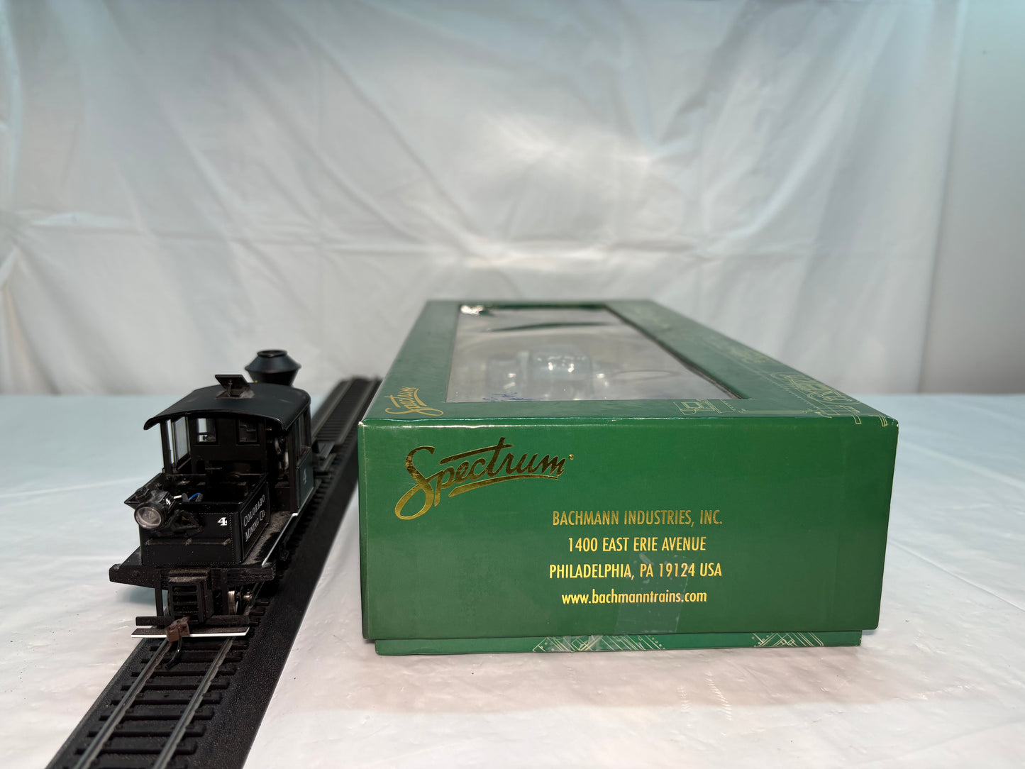 Bachmann Spectrum 28801 On30 2-Truck Stearns Heisler Steam DCC