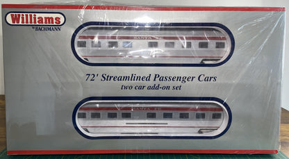 Williams 43110 Streamline 72’ 2 Car Add-on Set Santa Fe