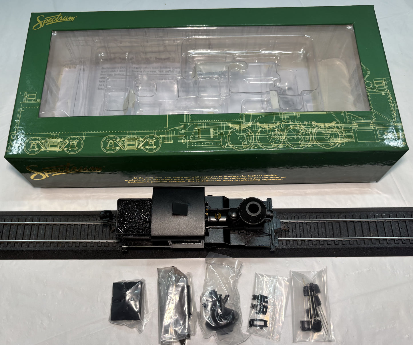 Bachmann Spectrum 28803 On30 2-Truck Stearns Heisler Steam DCC
