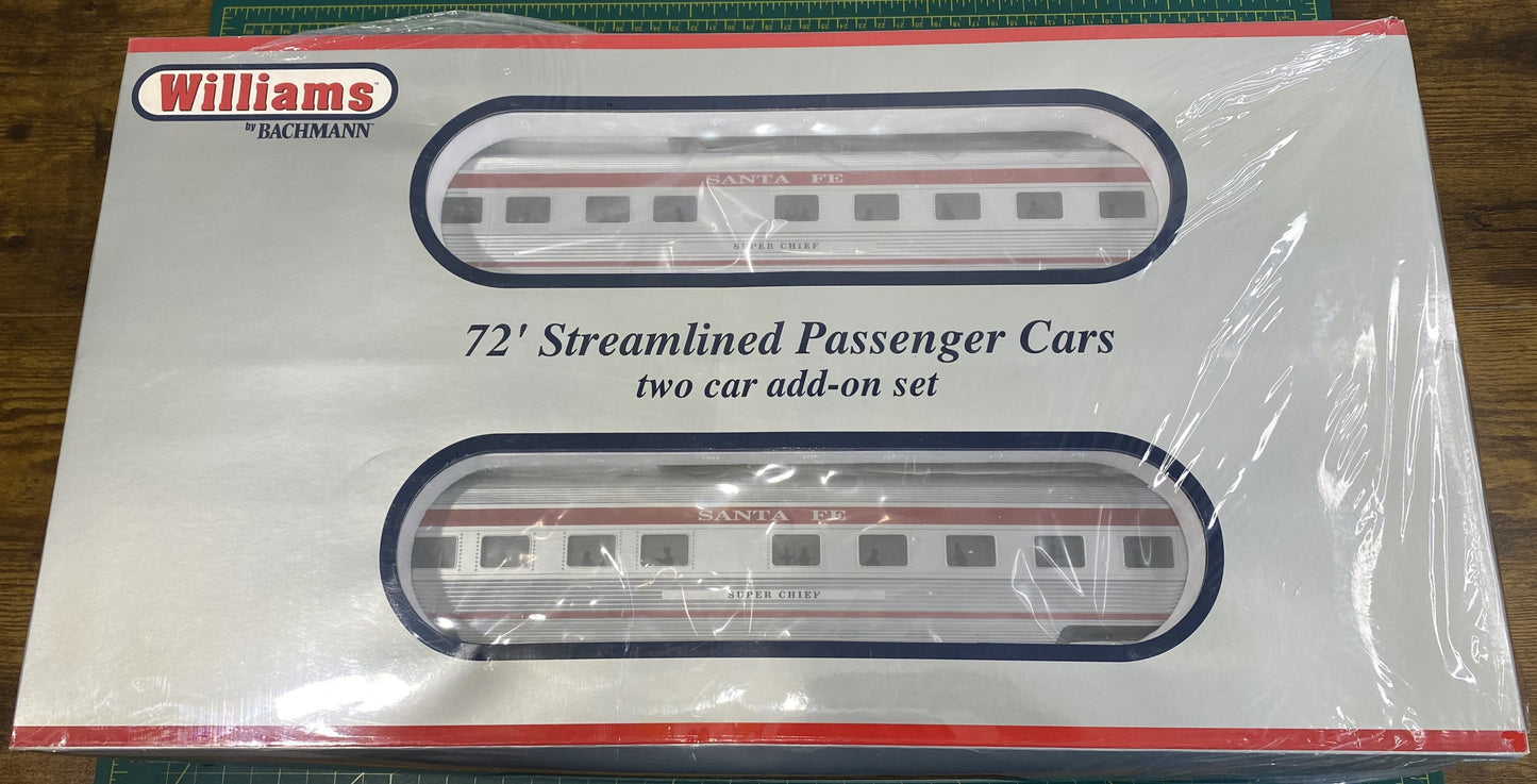 Williams 43110 Streamline 72’ 2 Car Add-on Set Santa Fe