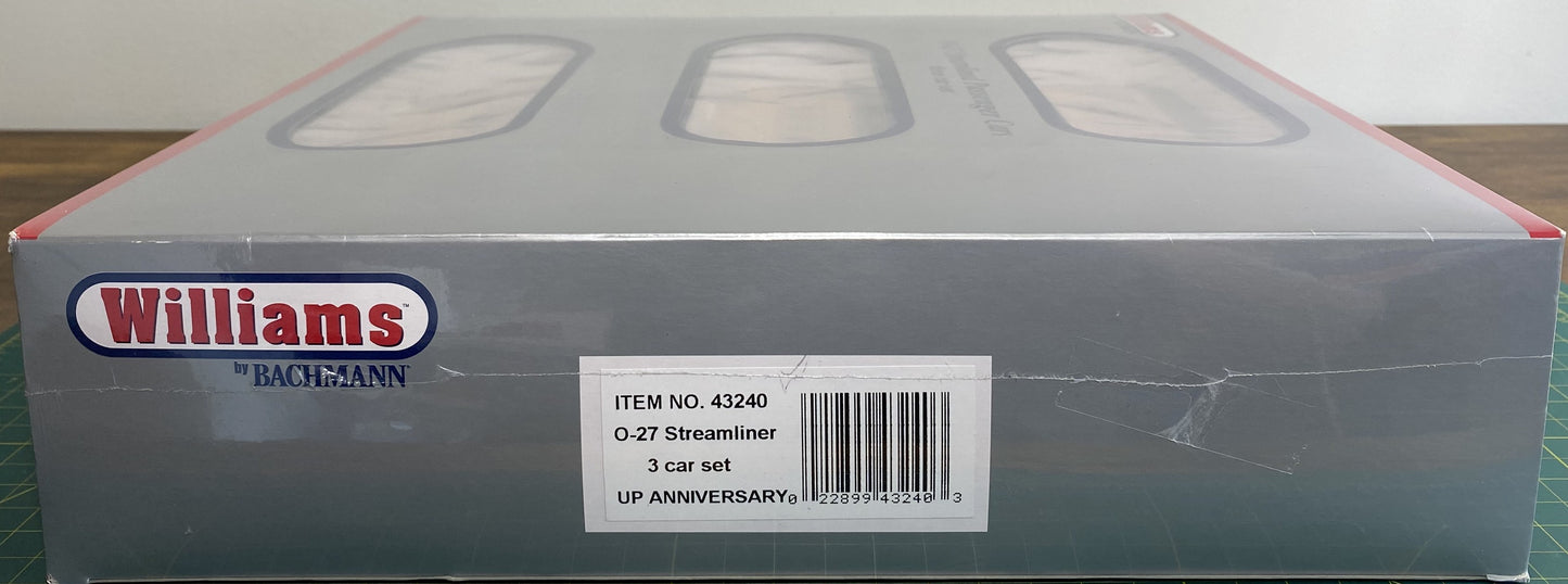 Williams 43240 Streamliner 3-Car Set UP Anniversary