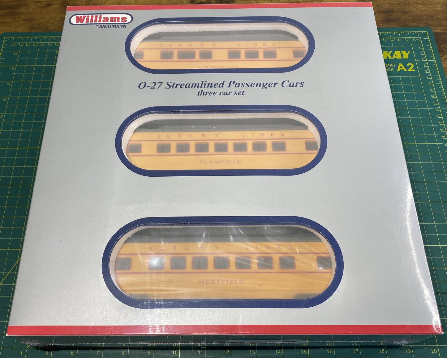 Williams 43240 Streamliner 3-Car Set UP Anniversary