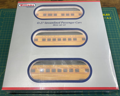 Williams 43240 Streamliner 3-Car Set UP Anniversary
