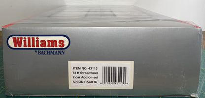Williams 43113 Union Pacific 72 Ft. Heavyweight Passenger 2-Pack