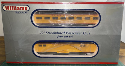 Bachmann Williams 43163 Streamline 4 Car Set Union Pacific