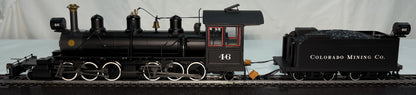 Bachmann Spectrum 28762 On30 Colorado Mining Co. 2-6-6-2 Steam Loco #46 DCC