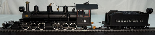 Bachmann Spectrum 28762 On30 Colorado Mining Co. 2-6-6-2 Steam Loco #46 DCC