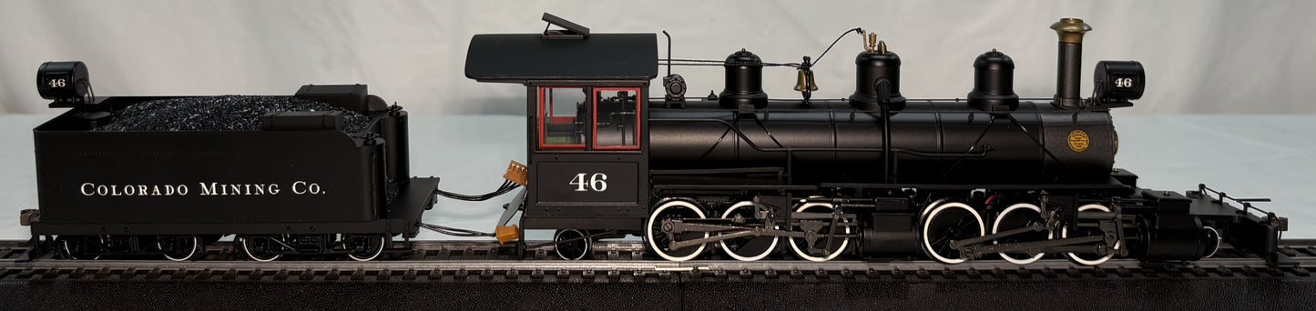 Bachmann Spectrum 28762 On30 Colorado Mining Co. 2-6-6-2 Steam Loco #46 DCC