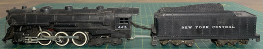 Gilbert 443 Hudson Steam and Tender